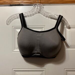 Natori Gray Sports Bra with Black Trim 32G